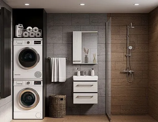 Тумба-умывальник подвесная Aquaton Ронда PRO 55 дуб сомерсет 1A2076K1RSC20