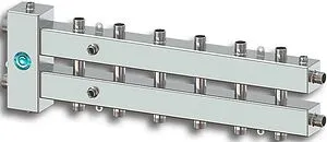 Распределительный коллектор 7 контуров с гидрострелкой 1¼"н x 1"н Север-М7(Aisi) 1915052 Распределительный коллектор 7 контуров с гидрострелкой 1¼"н x 1"н Север-М7(Aisi) 1915052, 1