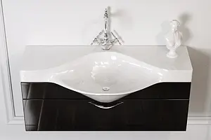 Тумба-умывальник подвесная Aqwella Broadway 110 чёрный Brw.01.10/001/BLK+Brw.11.04.D Тумба-умывальник подвесная Aqwella Broadway 110 чёрный Brw.01.10/001/BLK+Brw.11.04.D, 3