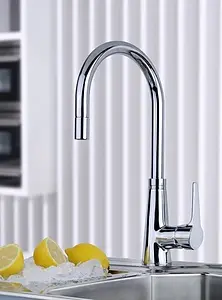 Смеситель для кухни с выдвижным изливом Teka VTK 938 хром 249380210, 3