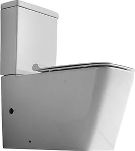 Унитаз-компакт безободковый Logan L2C белый 00261952+00261953 Унитаз-компакт безободковый Logan L2C белый 00261952+00261953, 5