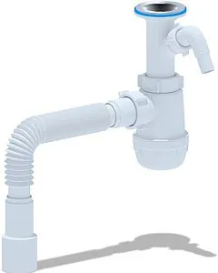 Сифон бутылочный для мойки Ани Пласт Грот A2015 Сифон бутылочный для мойки Ани Пласт Грот A2015, 1