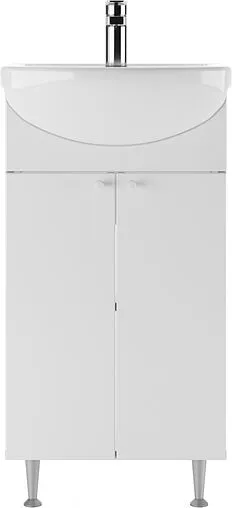 Тумба-умывальник напольный Айсберг Промо 45 белый DP2610T+4607152361988