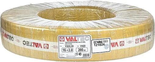 Труба металлопластиковая Valtec 16 x 2.0 мм PE-Xb/AL/PE-Xb бухта 80м V1620.080