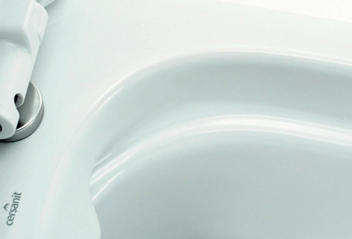 Унитаз подвесной безободковый Cersanit Carina New Clean On белый S-MZ-CARINA-COn-S-DL-w