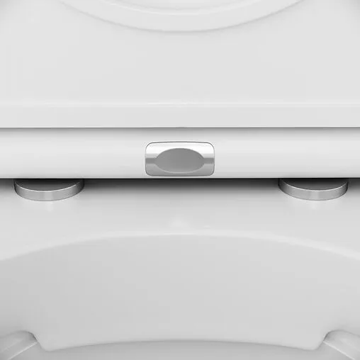 Комплект 6 в 1 Am.Pm Inspire FlashClean IS49001.501700 с кнопкой белый глянцевый