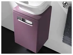 Тумба-умывальник подвесная Roca GAP 45 фиолетовый ZRU9302743+327477000, 4