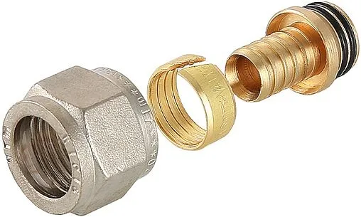 Концовка для труб из сшитого полиэтилена ½&quot;к x 16x2.0мм Valtec VTc.709.N.1604