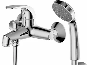 Смеситель для ванны Bravat Fit хром F6135188CP-B-RUS, 1
