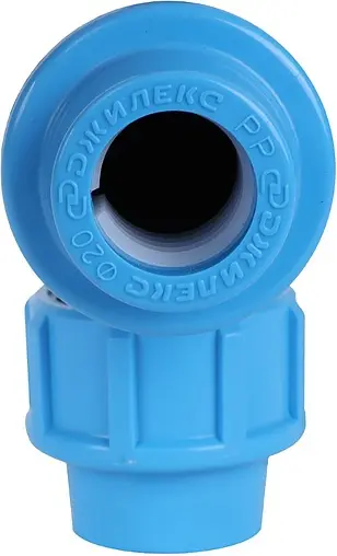 Уголок компрессионный соединительный 20мм x 20мм Джилекс 9301