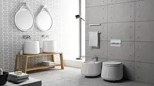 Биде подвесное ISVEA Allegro белый 10AL41001SV Биде подвесное ISVEA Allegro белый 10AL41001SV, 4