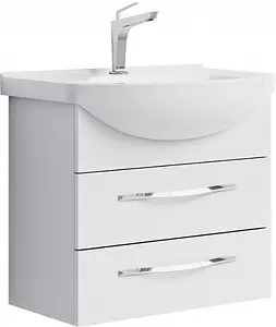 Тумба-умывальник подвесная Aqwella Allegro 60 белый Agr.01.06/2+4620008192475 Тумба-умывальник подвесная Aqwella Allegro 60 белый Agr.01.06/2+4620008192475, 1