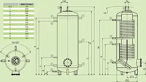 Буферная емкость Drazice NADO 750/100 v3 121680388, 2
