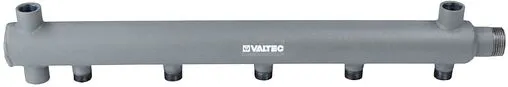 Коллектор распределительный концевой 9 отводов 1&quot;н x ½&quot;н Ду 40мм Valtec VTc.510.BS.SG40060409