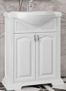 Тумба под умывальник напольный Opadiris Риспекто 65 белый матовый 00-00005813 Тумба под умывальник напольный Opadiris Риспекто 65 белый матовый 00-00005813, 1