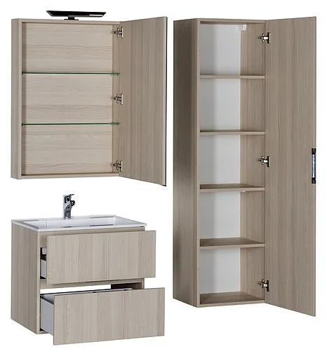 Шкаф-зеркало Aquanet Алвита 60 182733