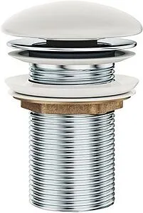 Выпуск без перекрытия для раковины без перелива Ravak белый X01695, 1