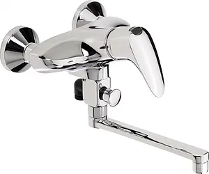 Смеситель для ванны с длинным изливом Oras Vega хром 1872X, 1