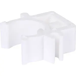 Клипса D=16мм белый Sinikon Fix.16 Клипса D=16мм белый Sinikon Fix.16, 4