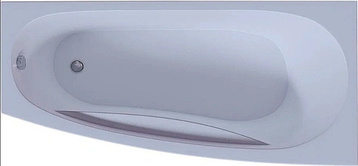 Ванна акриловая Aquatek Пандора 160х75 R с фронтальной панелью и торцевой панелью (левая), с каркасом (вклеенный) PAN160-0000053