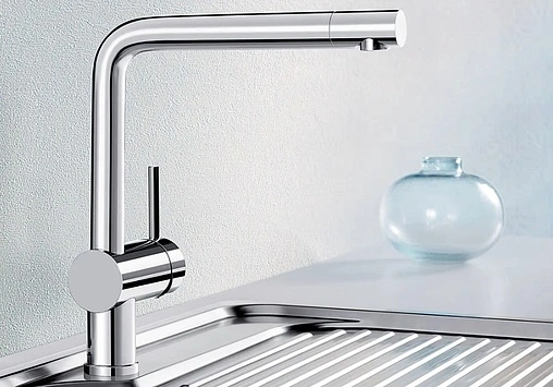 Смеситель для кухни Blanco Linus хром 514019