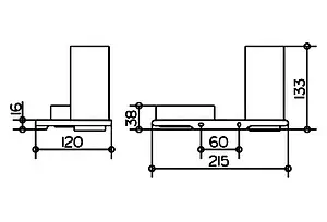 Стакан Keuco Edition 400 хром 11554019000 Стакан Keuco Edition 400 хром 11554019000, 4