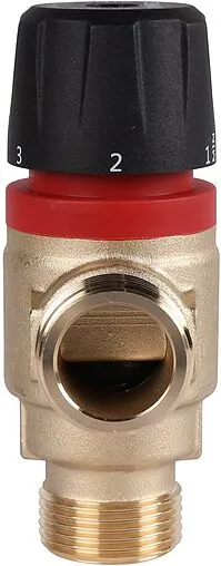 Трехходовой термостатический смесительный клапан ¾&quot; +35...+60°С Kvs 1.6 Rommer RVM-0122-166020