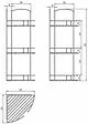 Полка Milardo Shelf хром 111WC30M44