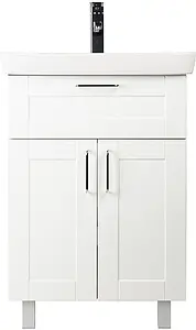 Тумба-умывальник напольная IDDIS Sena 60 белый/дерево SEN60W2i95+0036000i28, 5