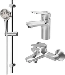 Комплект для ванны 3 в 1 Am.pm Sunny хром F40985C00 Комплект для ванны 3 в 1 Am.pm Sunny хром F40985C00, 1