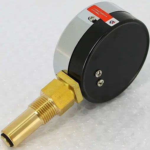 Термоманометр радиальный Росма ТМТБ-31Р.1 80мм 16 бар 120°С гильза 46мм ½&quot; 00000002330