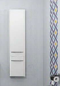 Шкаф-пенал подвесной Aquaton Инфинити 35 R белый 1A192303IF01R, 3