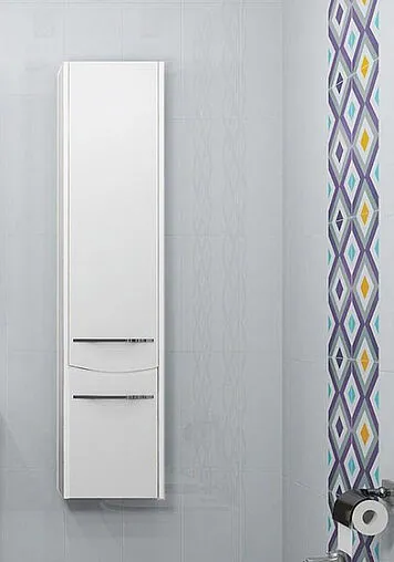 Шкаф-пенал подвесной Aquaton Инфинити 35 R белый 1A192303IF01R