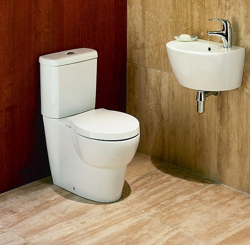 Унитаз-компакт Jacob Delafon Ove белый 19974W-00+E1558-00