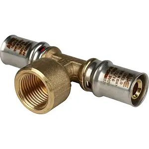 Тройник пресс переходной 16мм x ½"в x 16мм APE AP132 16x12x16 Тройник пресс переходной 16мм x ½"в x 16мм APE AP132 16x12x16, 1