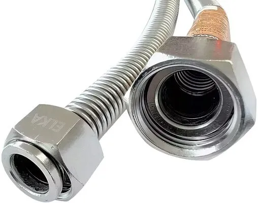 Сильфонная подводка для газа и воды Elka 3.0м x ½"в x ½"в 4701500140