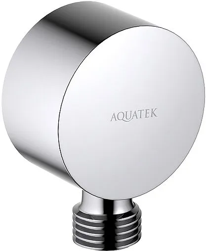 Шланговое подключение Aquatek хром AQ2457CR