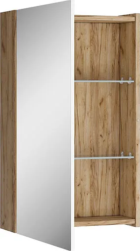 Шкаф-зеркало Домино Craft 45 дуб вотан DCr2211HZ