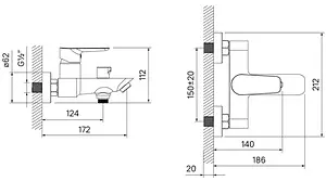 Смеситель для ванны IDDIS Cloud белый/хром CLOSB02i02WA Смеситель для ванны IDDIS Cloud белый/хром CLOSB02i02WA, 2