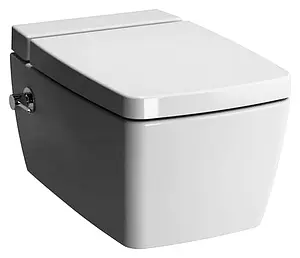 Унитаз подвесной безободковый с функцией биде и встроенным смесителем VitrA Metropole Rim-Ex белый 7672B003-1087 Унитаз подвесной безободковый с функцией биде и встроенным смесителем VitrA Metropole Rim-Ex белый 7672B003-1087, 1