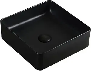 Раковина Bravat 40 черный матовый C22356K-ENG Раковина Bravat 40 черный матовый C22356K-ENG, 1