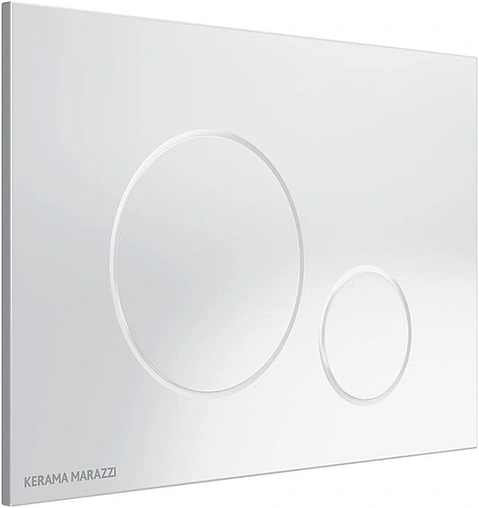Клавиша смыва для унитаза Kerama Marazzi M670KM белый глянцевый