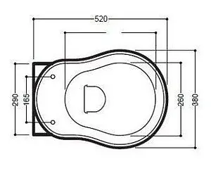 Крышка-сиденье для унитаза Kerasan Retro дерево/бронза 109340 Крышка-сиденье для унитаза Kerasan Retro дерево/бронза 109340, 2