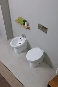 Унитаз приставной Kerasan Bit белый 441601, 4