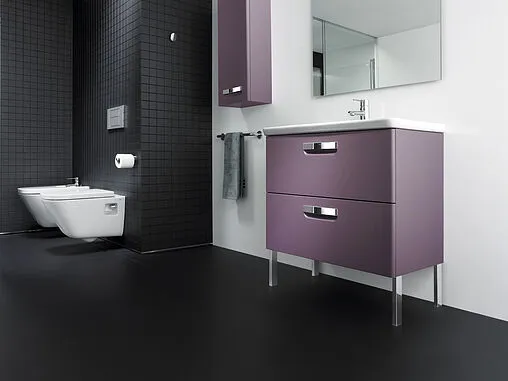 Шкаф Roca Gap 35 L фиолетовый ZRU9302745