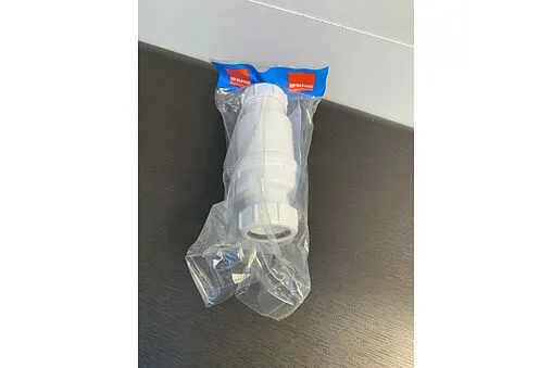 Клапан самозакрывающийся сливной (сухой сифон) Mc Alpine MRNRV40C-PB