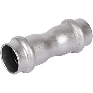 Муфта пресс соединительная 18мм Sanha NiroSan 9270 6927018 Муфта пресс соединительная 18мм Sanha NiroSan 9270 6927018, 1