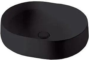 Раковина Kerasan F10 54 черный матовый 460531 Раковина Kerasan F10 54 черный матовый 460531, 1