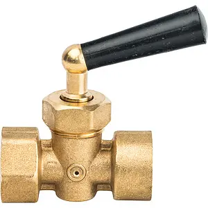 Кран для манометра трехходовой ½&quot;в x ½&quot;в Watts RM15MM 10009480, 2