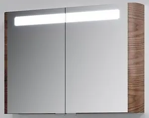 Шкаф-зеркало Am.Pm Sensation 100 орех M30MCX1001NF Шкаф-зеркало Am.Pm Sensation 100 орех M30MCX1001NF, 1